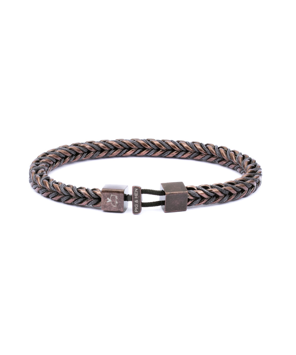 Pig + Hen - Catena Foxtail Bracelet