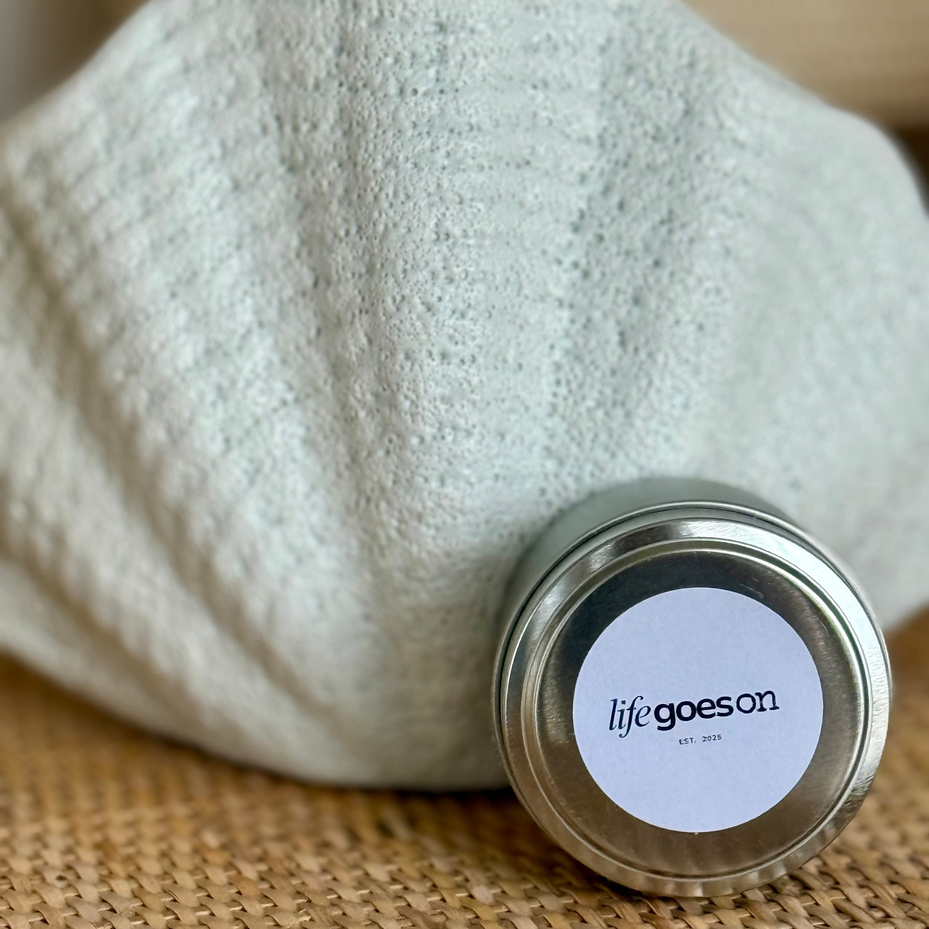 Life Goes On - Travel Tin Candle