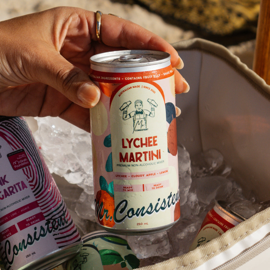 Mr Consistent - Lychee Martini Cocktail Cans 4 Pack