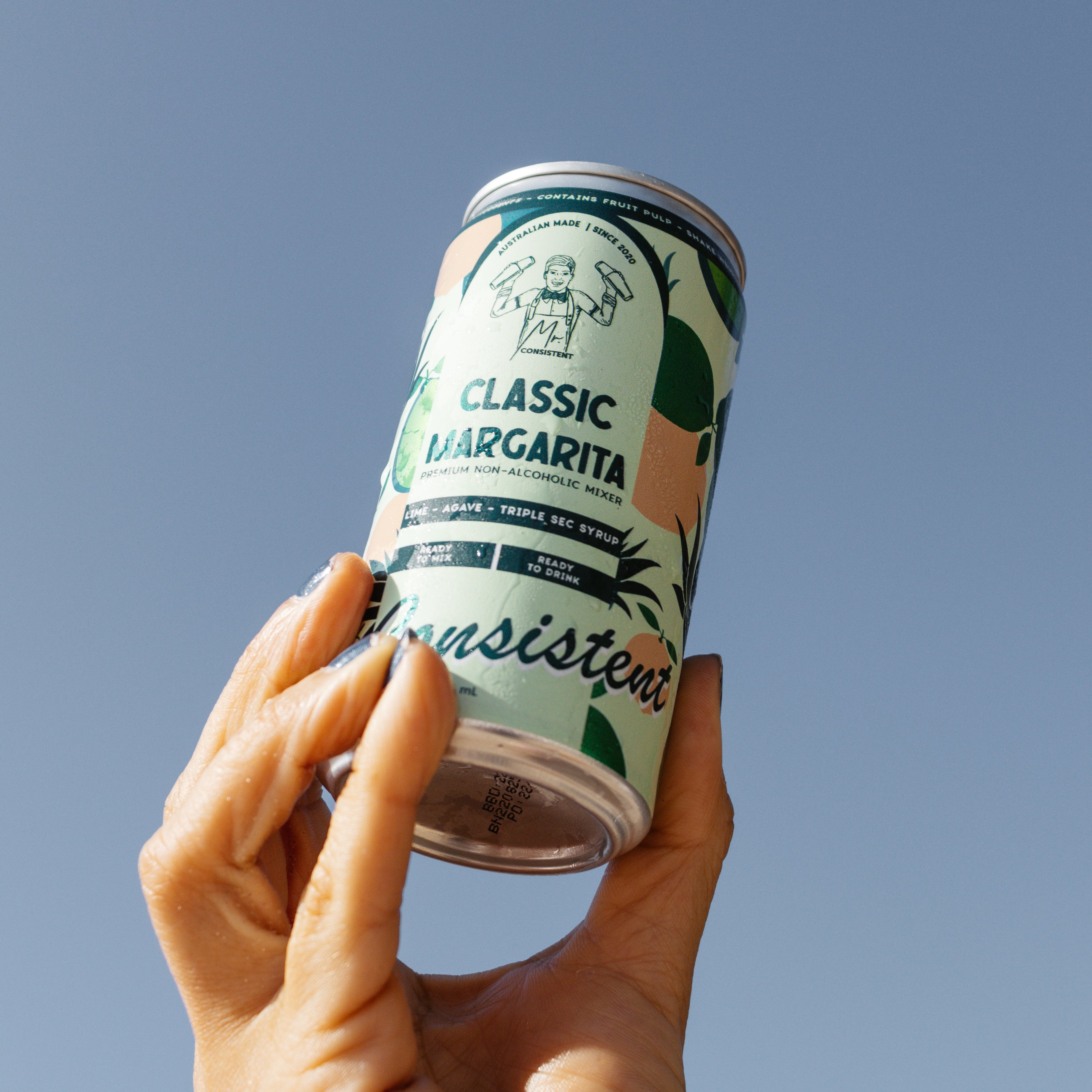 Mr Consistent - Classic Margarita Cocktail Cans 4 Pack