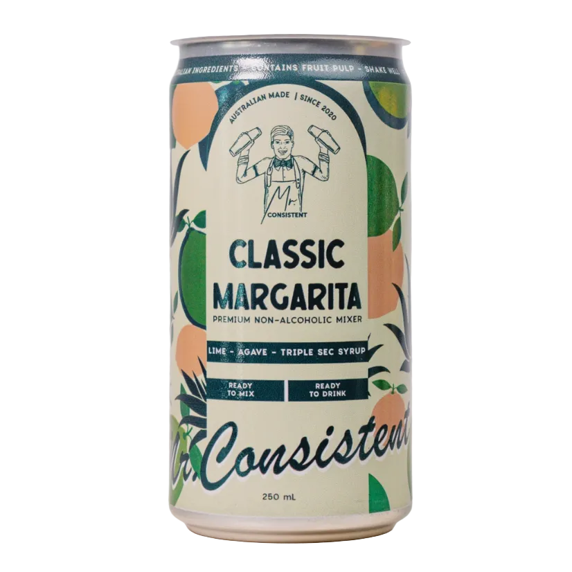 Mr Consistent - Classic Margarita Cocktail Cans 4 Pack