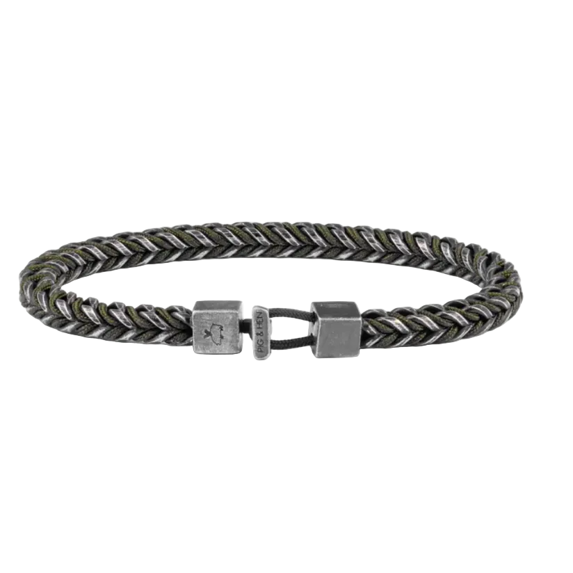 Pig + Hen - Catena Foxtail Bracelet