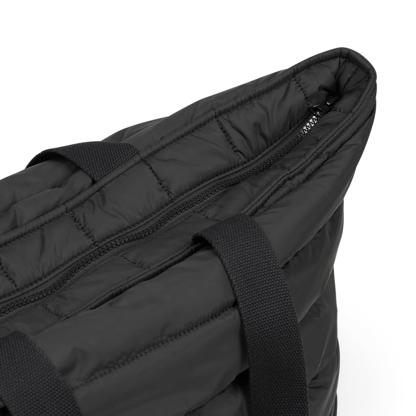 Base Supply - Take It Base Puffer Tote Bag - Black