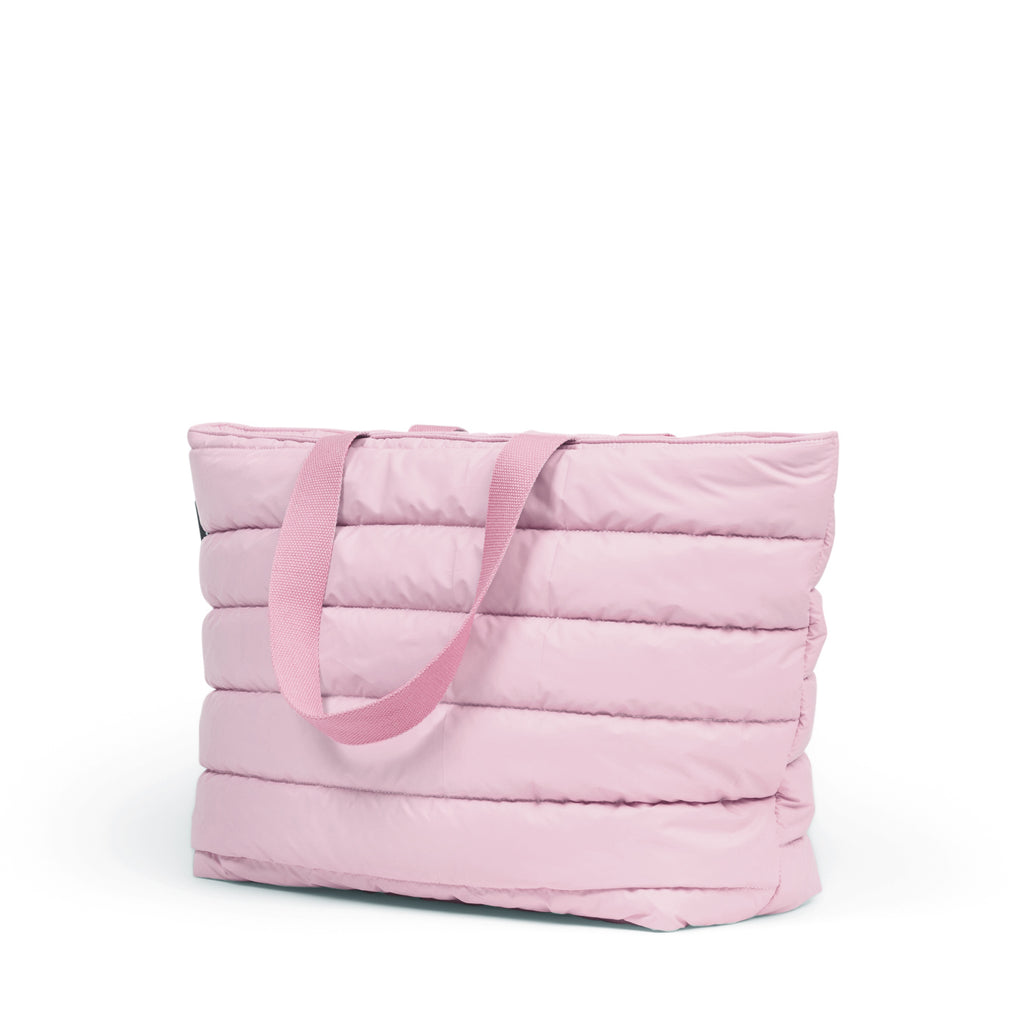 Base Supply - Take It Base Puffer Tote Bag - Peony