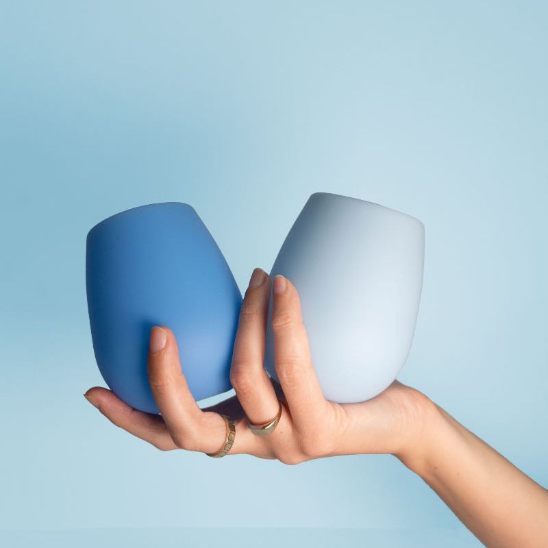Porter Green - Fegg Sky + Kingfisher - Silicone unbreakable glasses