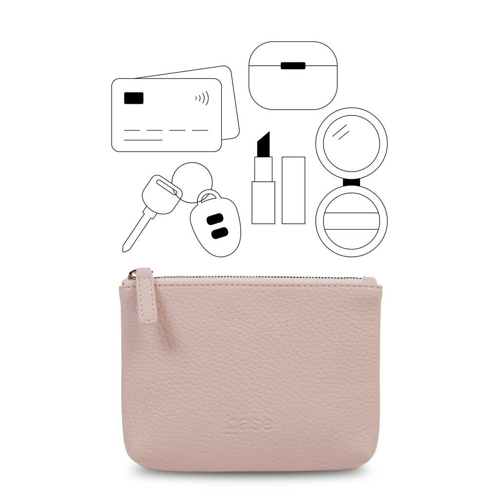 Base Supply - Petite Pouch - Peony