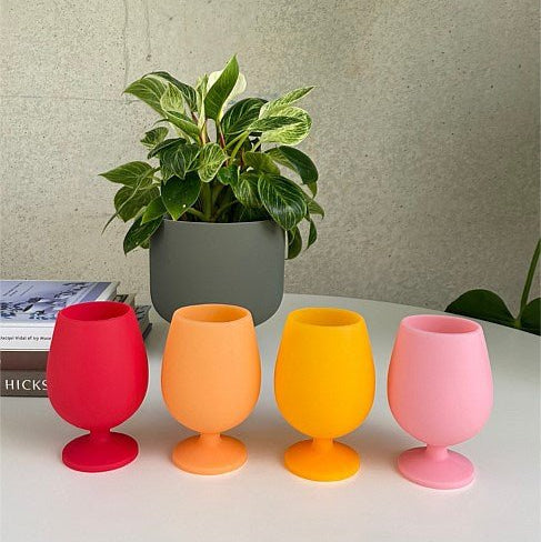 Porter Green - Stemm S4 Sunset - Silicone unbreakable wine glasses