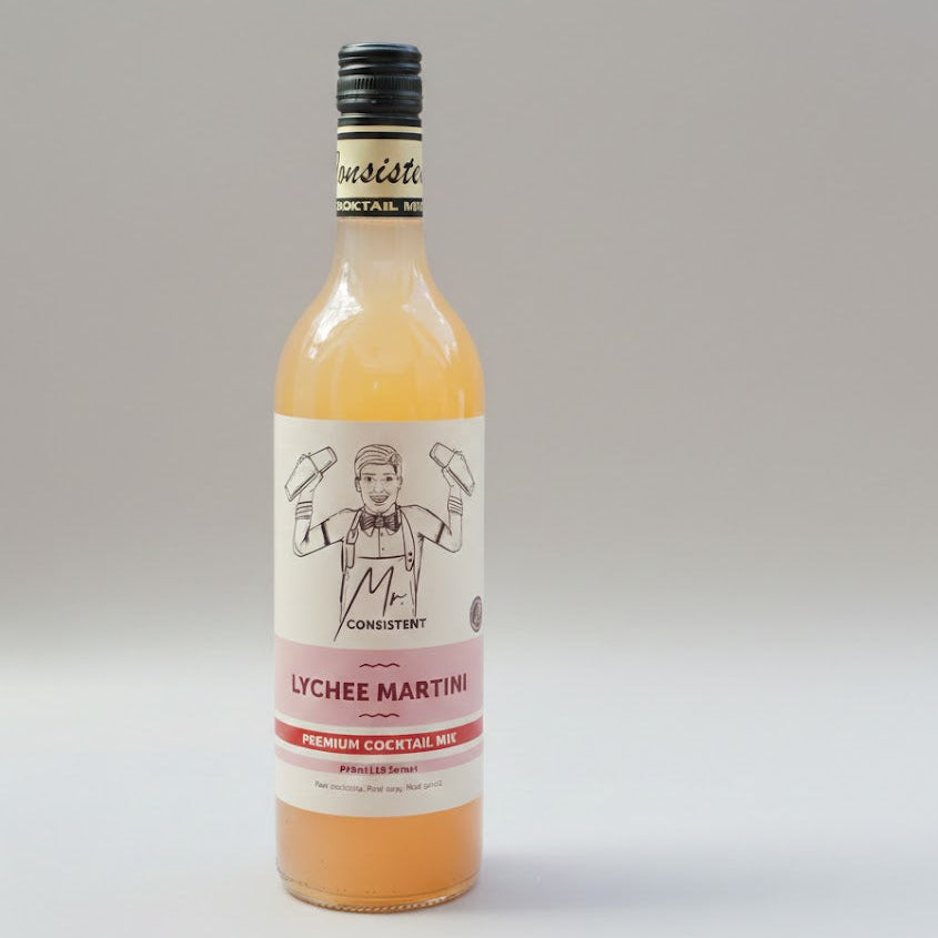 Mr Consistent - Lychee Martini Cocktail Mixer 750ml